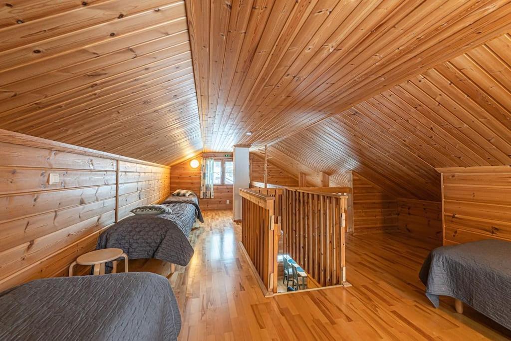 Chalet Cheminee Sauna Pas De Drap Pas De Serviette Menage Compris Sirkka Eksteriør bilde
